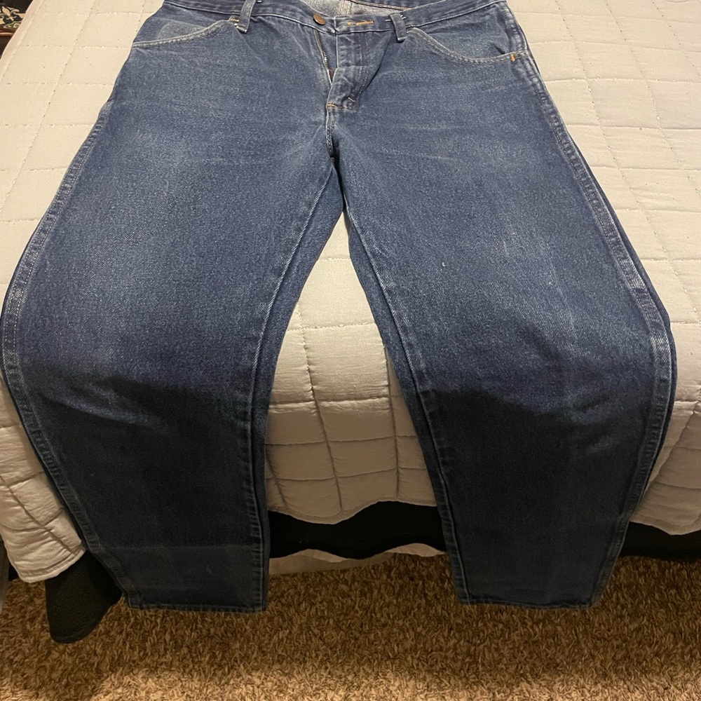 Rustler Blue Straight Leg Jeans